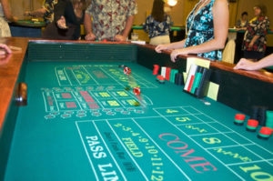 Craps table rentals